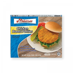 Halal Chicken Breast Patties