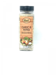 Garlic & pepper seasoning