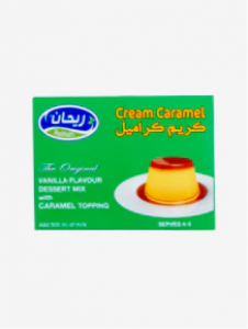 Reihan Cream Caramel Vanilla Flavour Dessert Mix with Caramel Topping